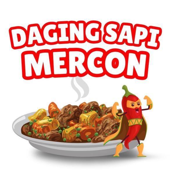 Daging Sapi Mercon 120gr